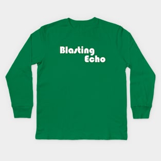 Blasting Echo Bauhaus Logo Kids Long Sleeve T-Shirt